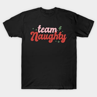 Christmas Team Naughty T-Shirt